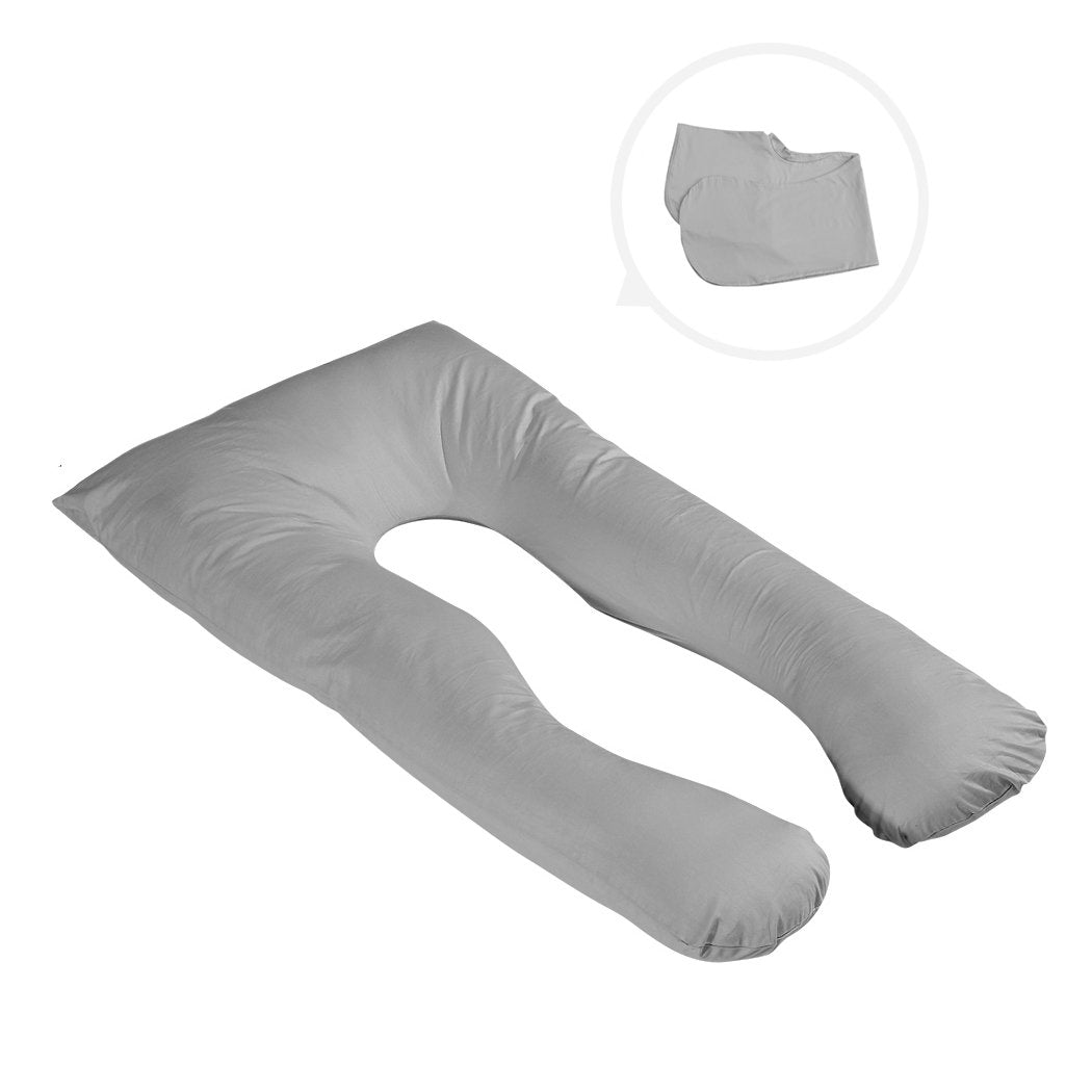 Maternity Pregnancy Pillow Cases Nursing Sleeping Body Support Feeding