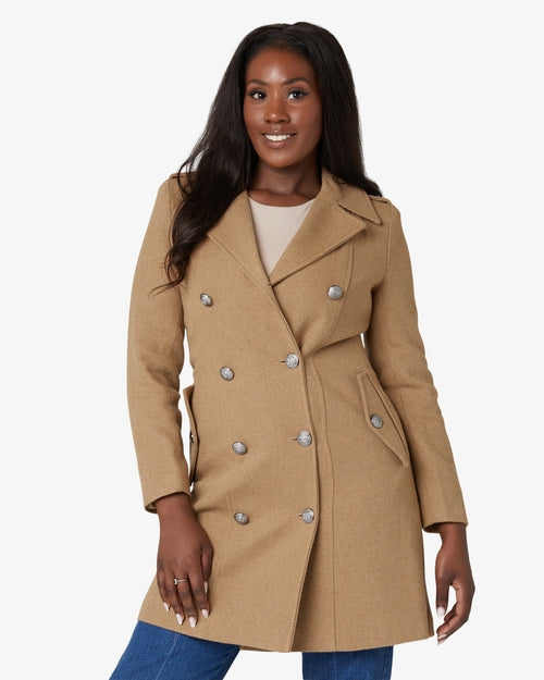 Double Breasted Twill Military Coat (1908)