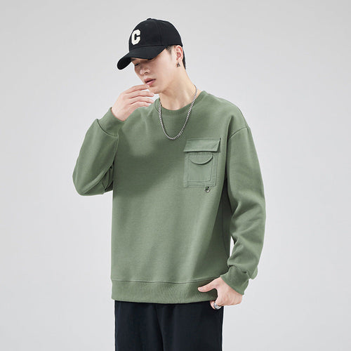 Men's Autumn Loose Round Neck Sweater