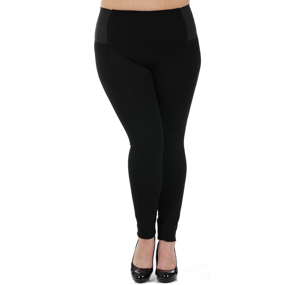 Curvy Plus Size Pant Elastic Waist and Tapered Leg 3535325C
