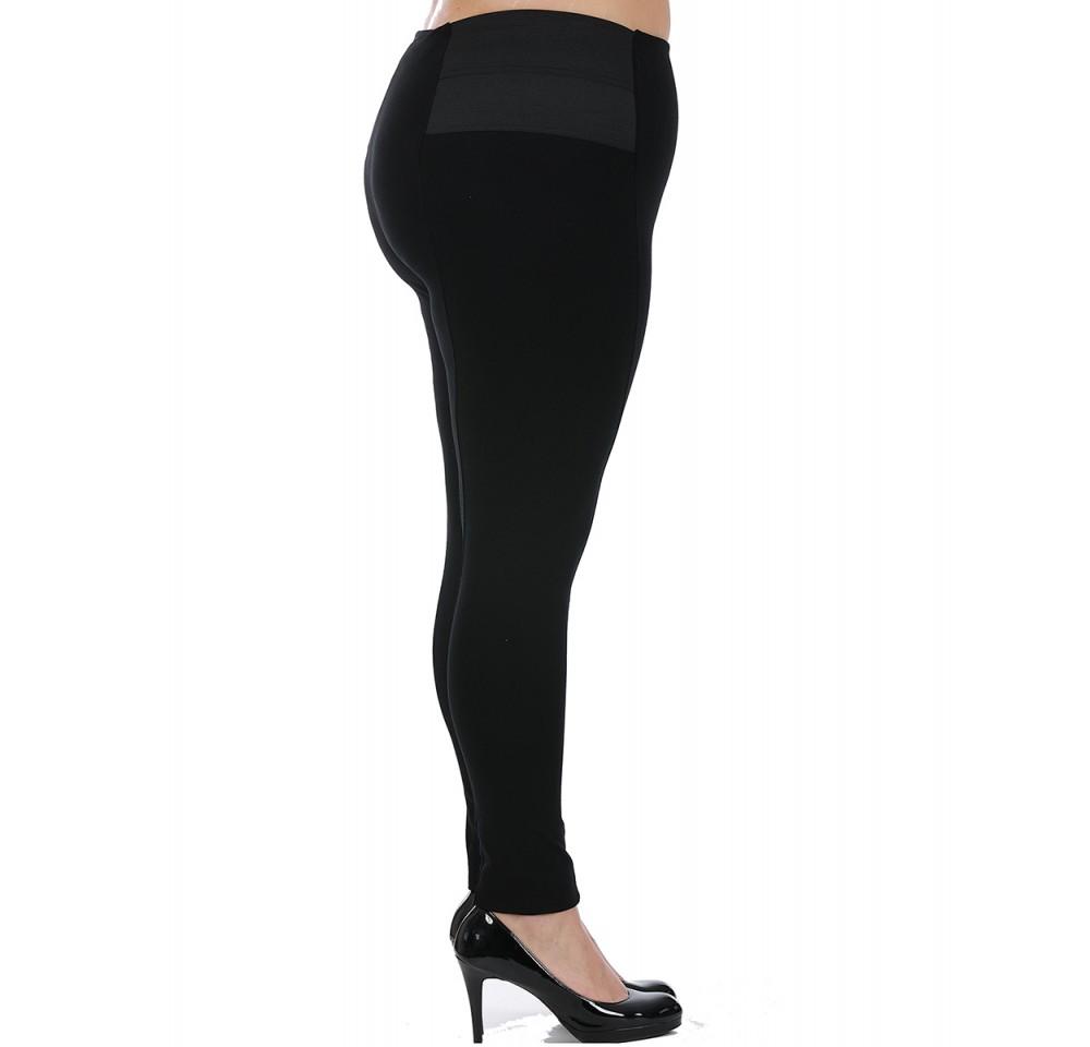 Curvy Plus Size Pant Elastic Waist and Tapered Leg 3535325C