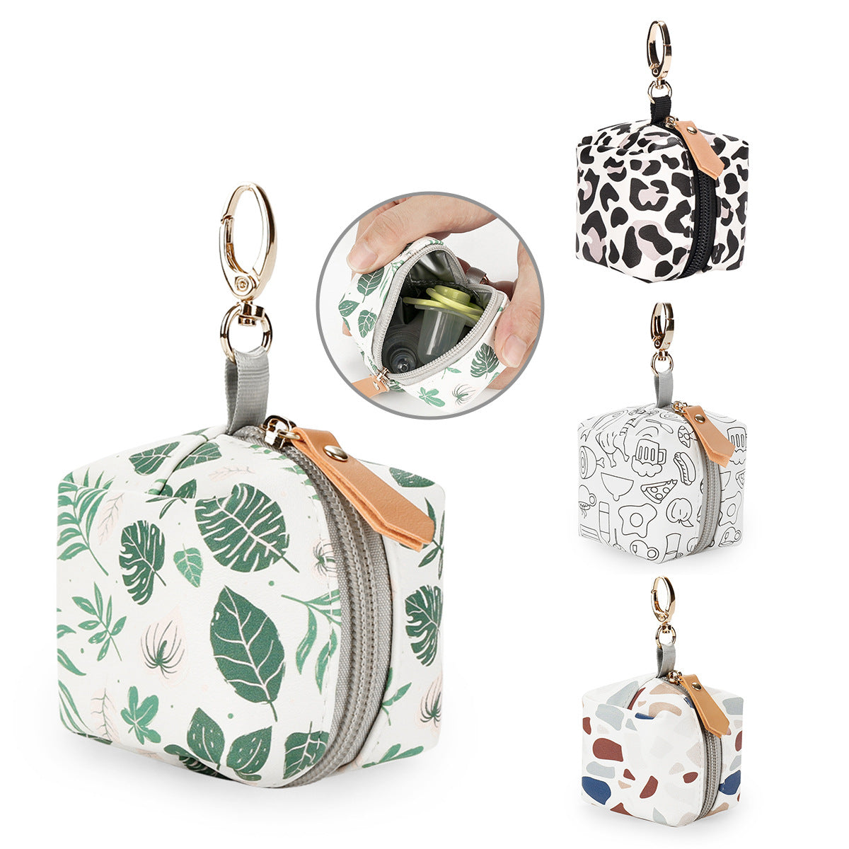 Baby Pacifier Holder Impervious Case For Infants