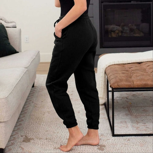 Jogger Sweatpants Elastic Waistband