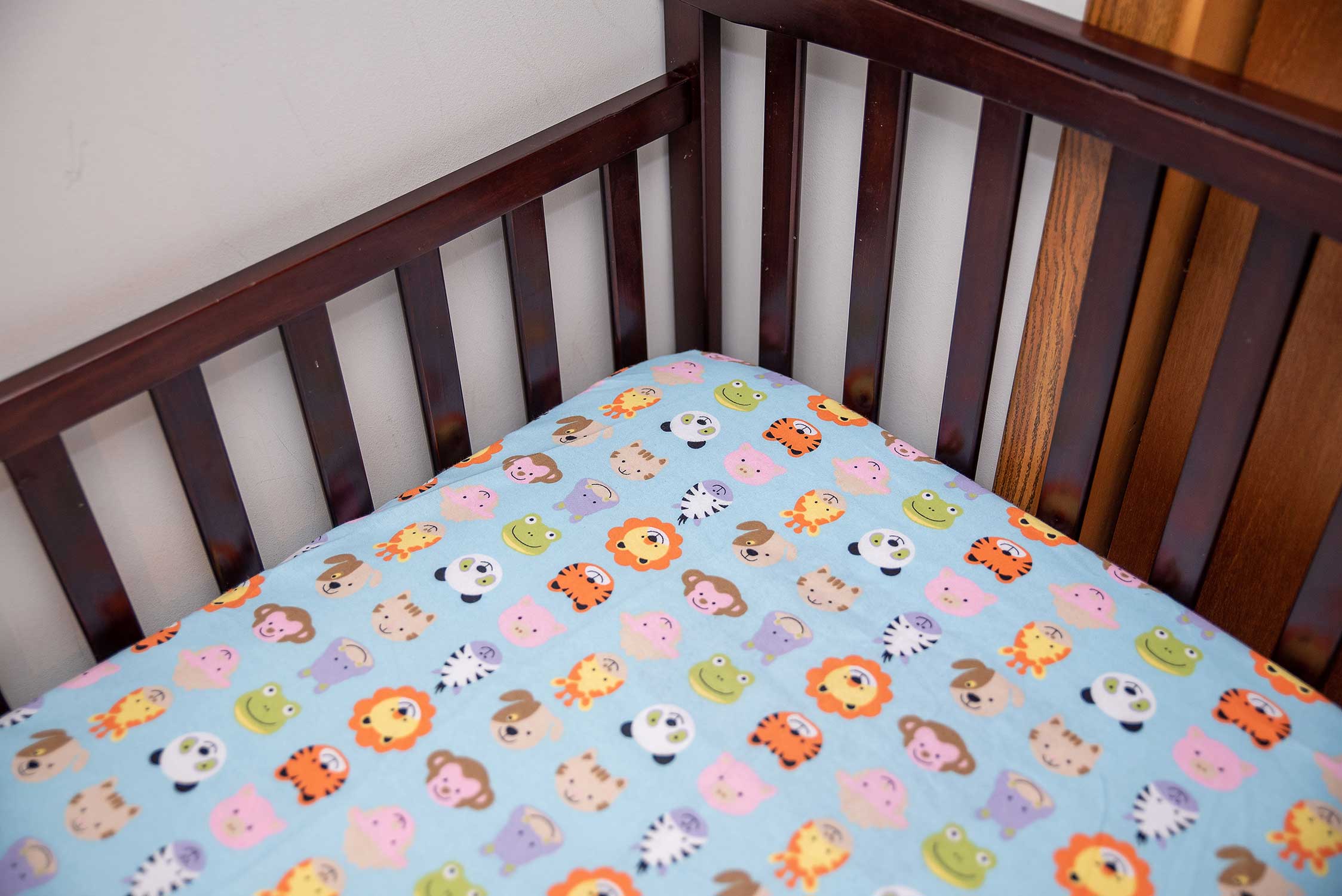 SheetWorld Fitted Bassinet Sheet Fits Nuna Mixx - 100% Cotton Flannel