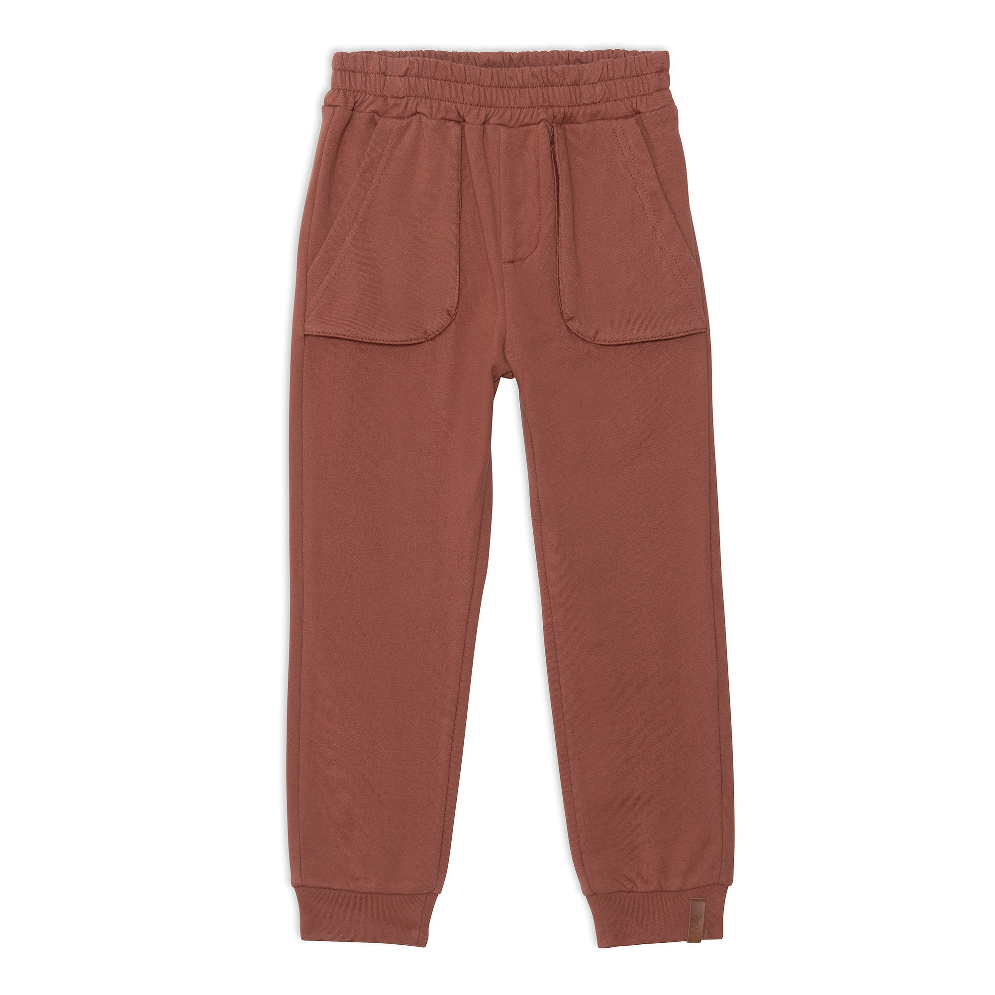 Fleece Sweatpants Mocha Brown