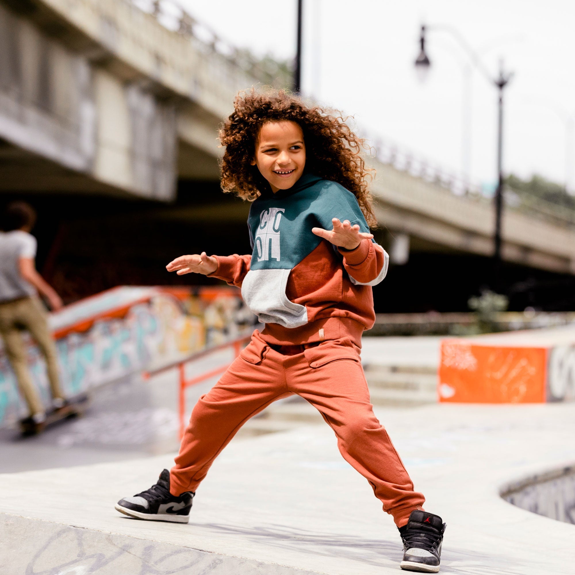 Fleece Sweatpants Mocha Brown