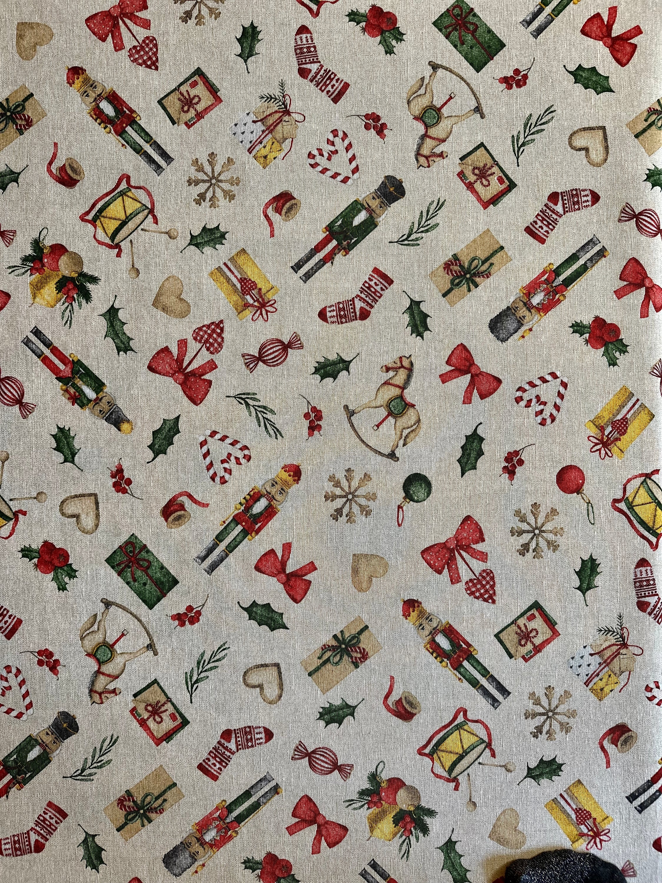 Rectangular Tablecloth, Christmas motive | Christmas Story