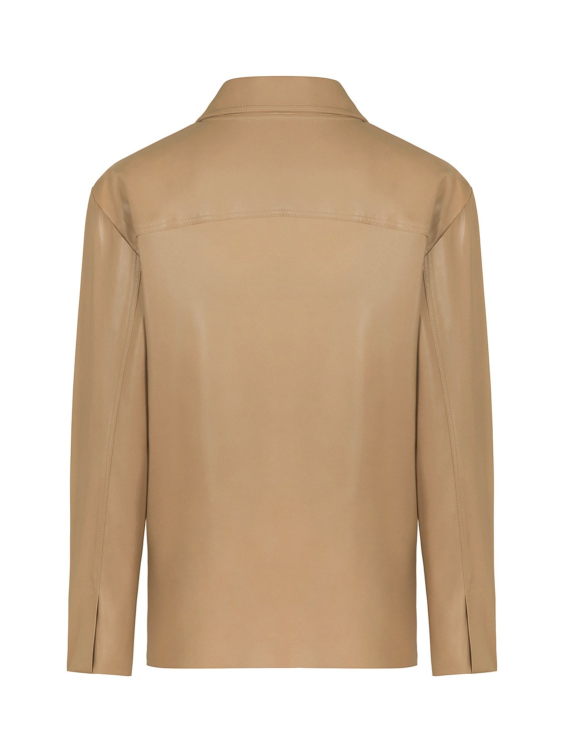 Double Breasted Leather Jacket