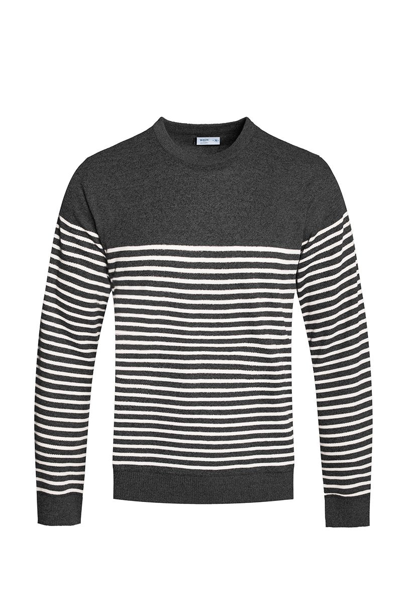 FULL KNIT STRIPED SWEATER NR2014