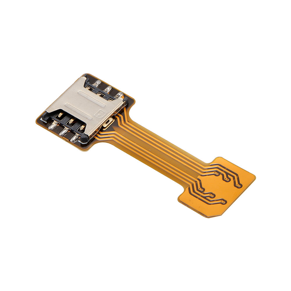 Hybrid Double Dual SIM Card Micro SD Adapter