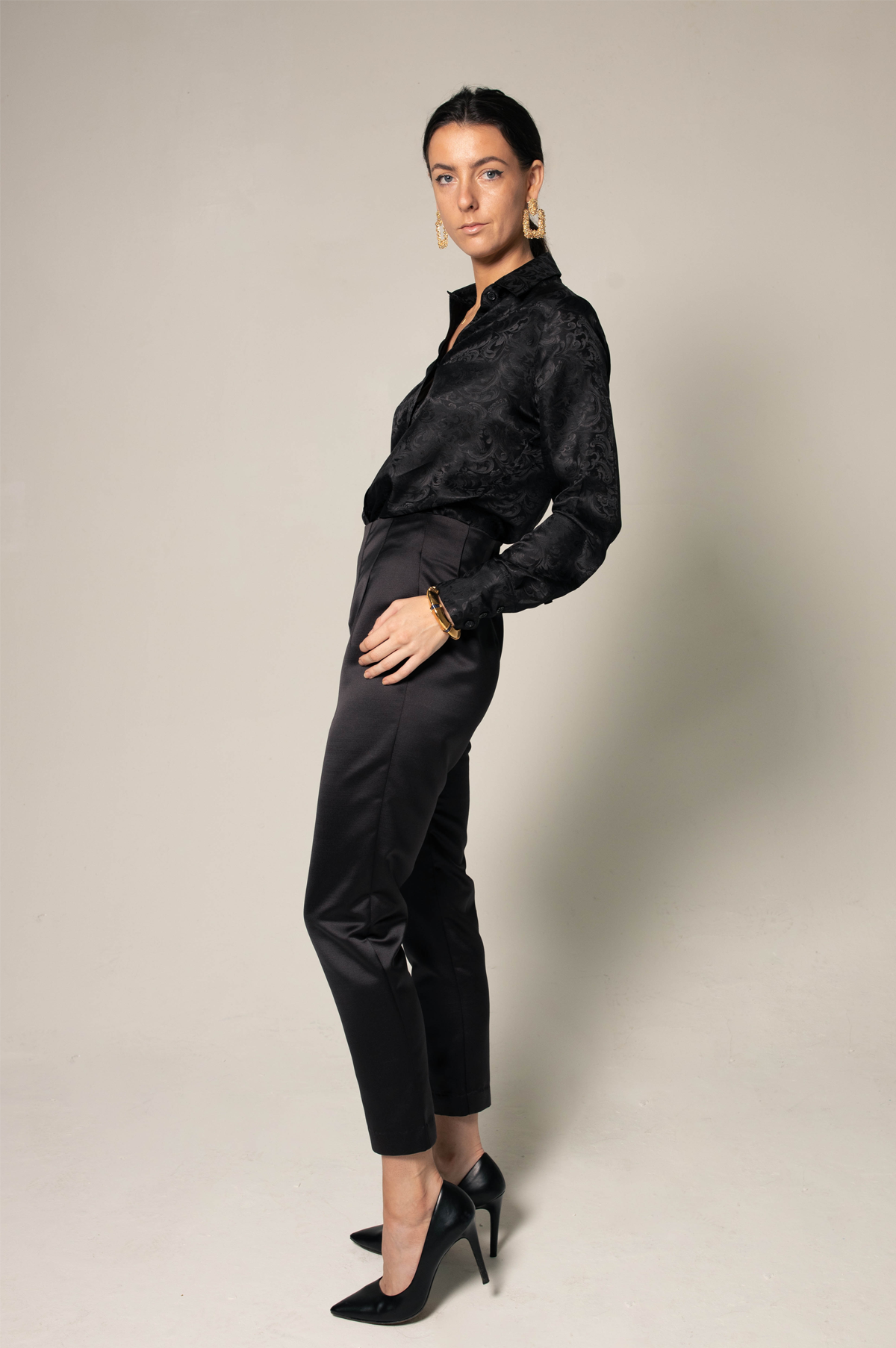 Womens Pleated Trousers – Stylish Office & Formal Pants