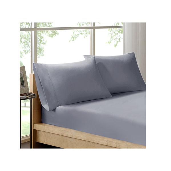 Royal Comfort Double Organic Cotton Sheet Set 3 Piece Luxury 250 Tc