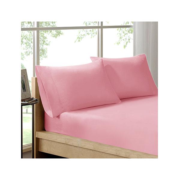 Royal Comfort Double Organic Cotton Sheet Set 3 Piece Luxury 250 Tc