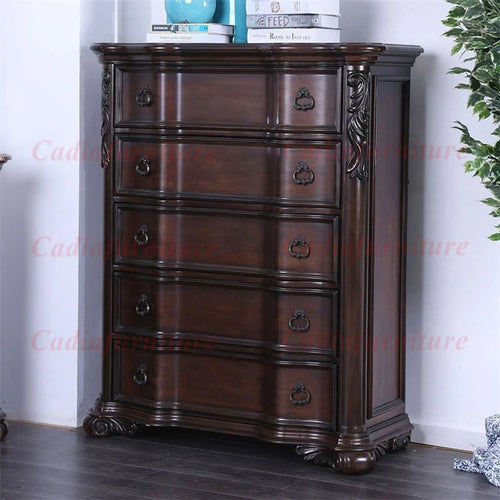 European Antique Design Bedroom Furniture Luxury French Classic Wooden