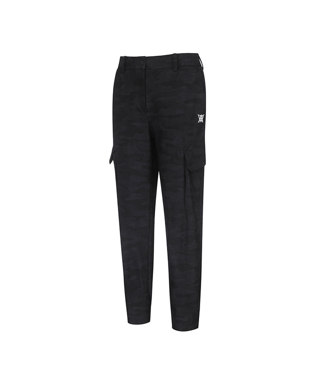 ANEW Golf: Women Camo Pattern Jogger Long Pants - Black