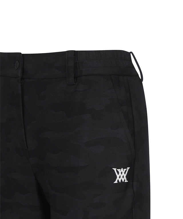 ANEW Golf: Women Camo Pattern Jogger Long Pants - Black