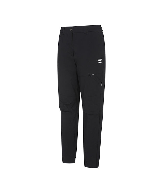 ANEW Golf: Women Ventilation Slim Jogger Long Pants - Black