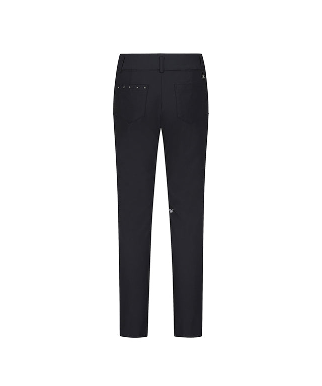 ANEW Golf: Women Waist Banding Long Pants - Black