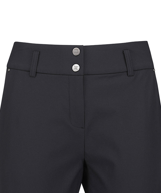 ANEW Golf: Women Waist Banding Long Pants - Black