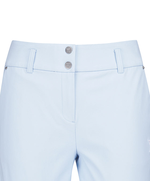 ANEW Golf: Women Waist Banding Long Pants - Sky Blue