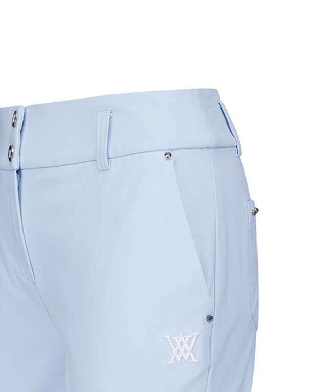ANEW Golf: Women Waist Banding Long Pants - Sky Blue