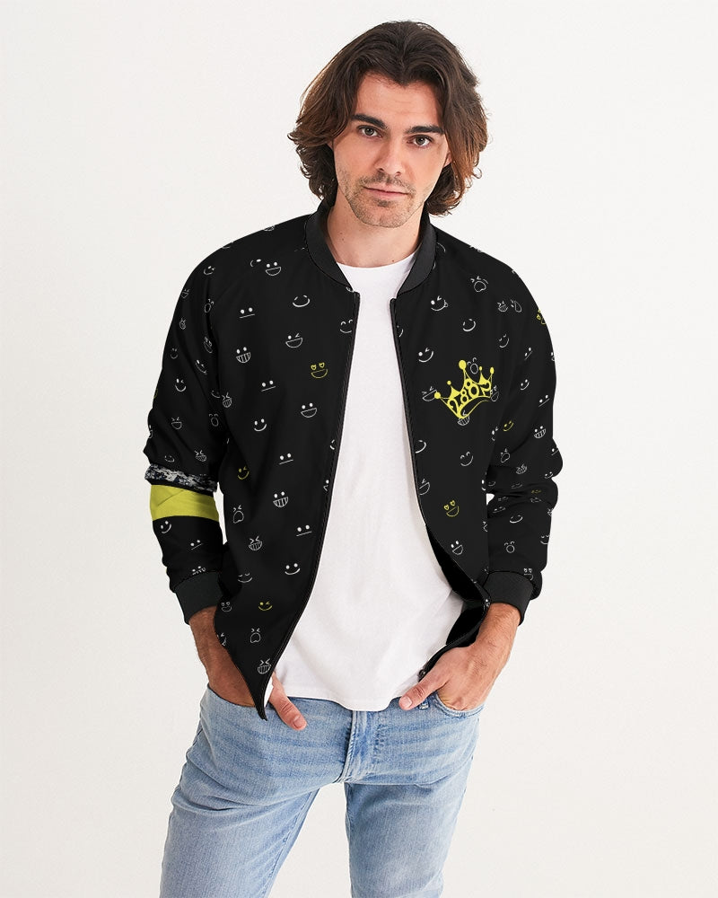 2882Sport™ Fit My Mood Winky Face Men's Bomber Jacket