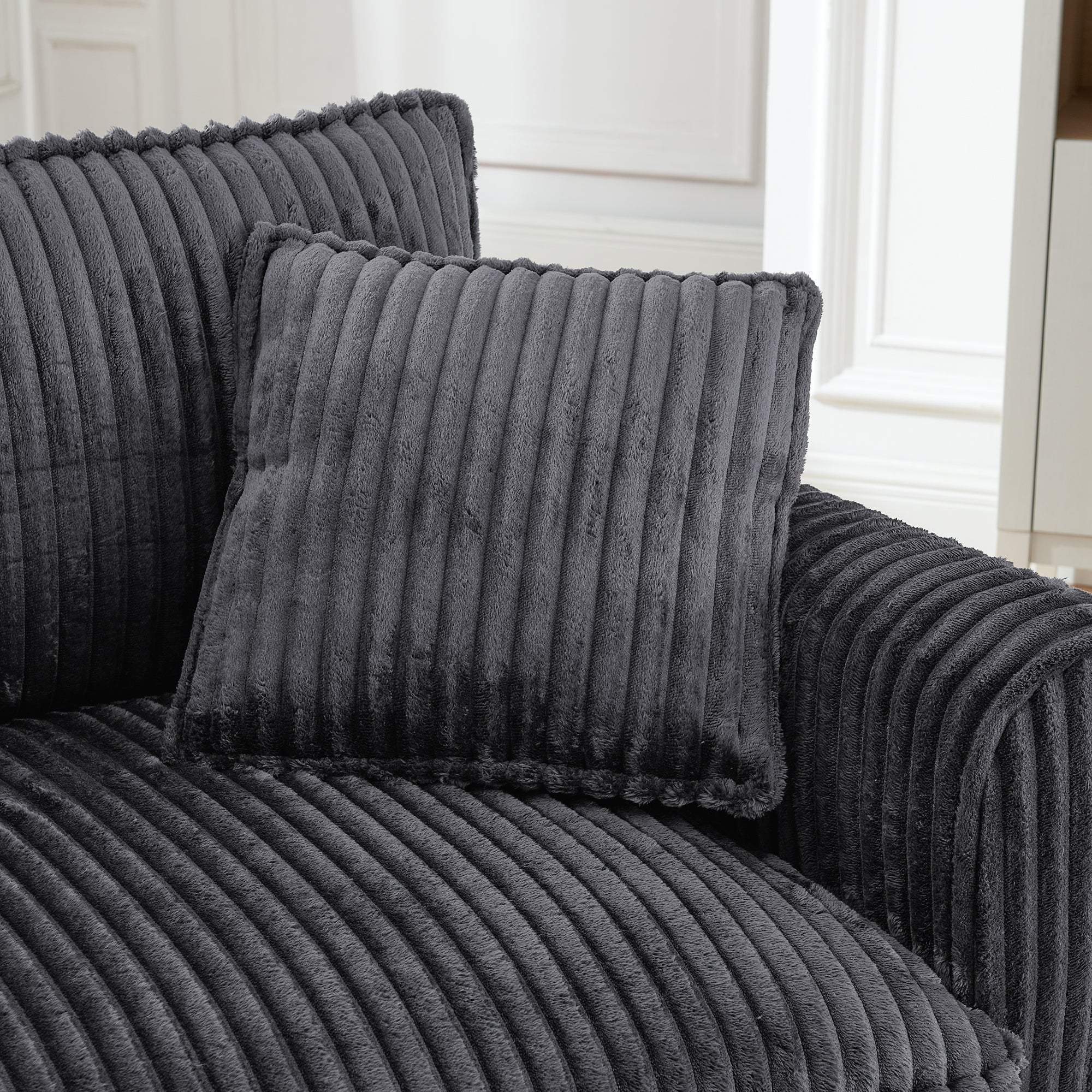 Lazy sofa chair, comfortable single-person sofa chair, with a backrest