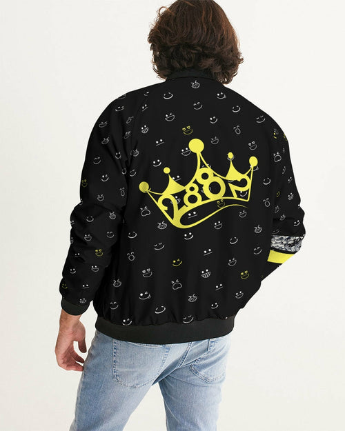 2882Sport™ Fit My Mood Winky Face Men's Bomber Jacket