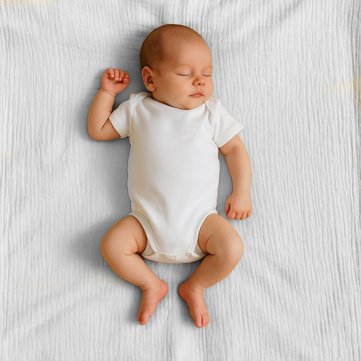 Maxi Organic Cotton Swaddles - White