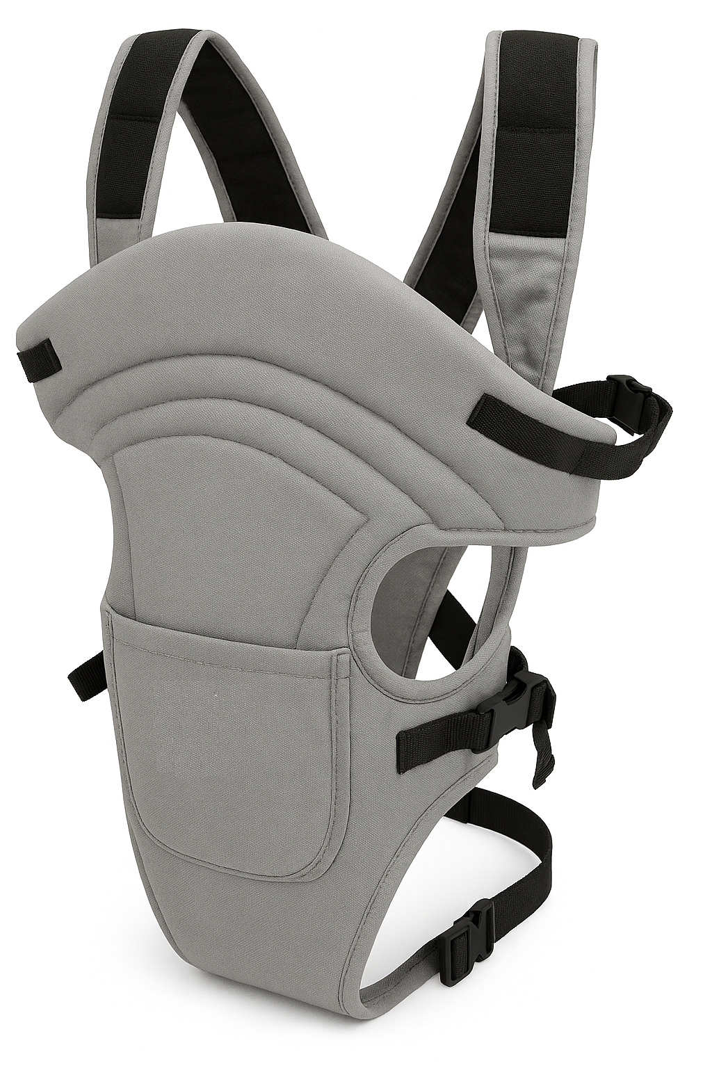3-in-1 Ergonomic Adjustable Sling Carring Bag-Grey