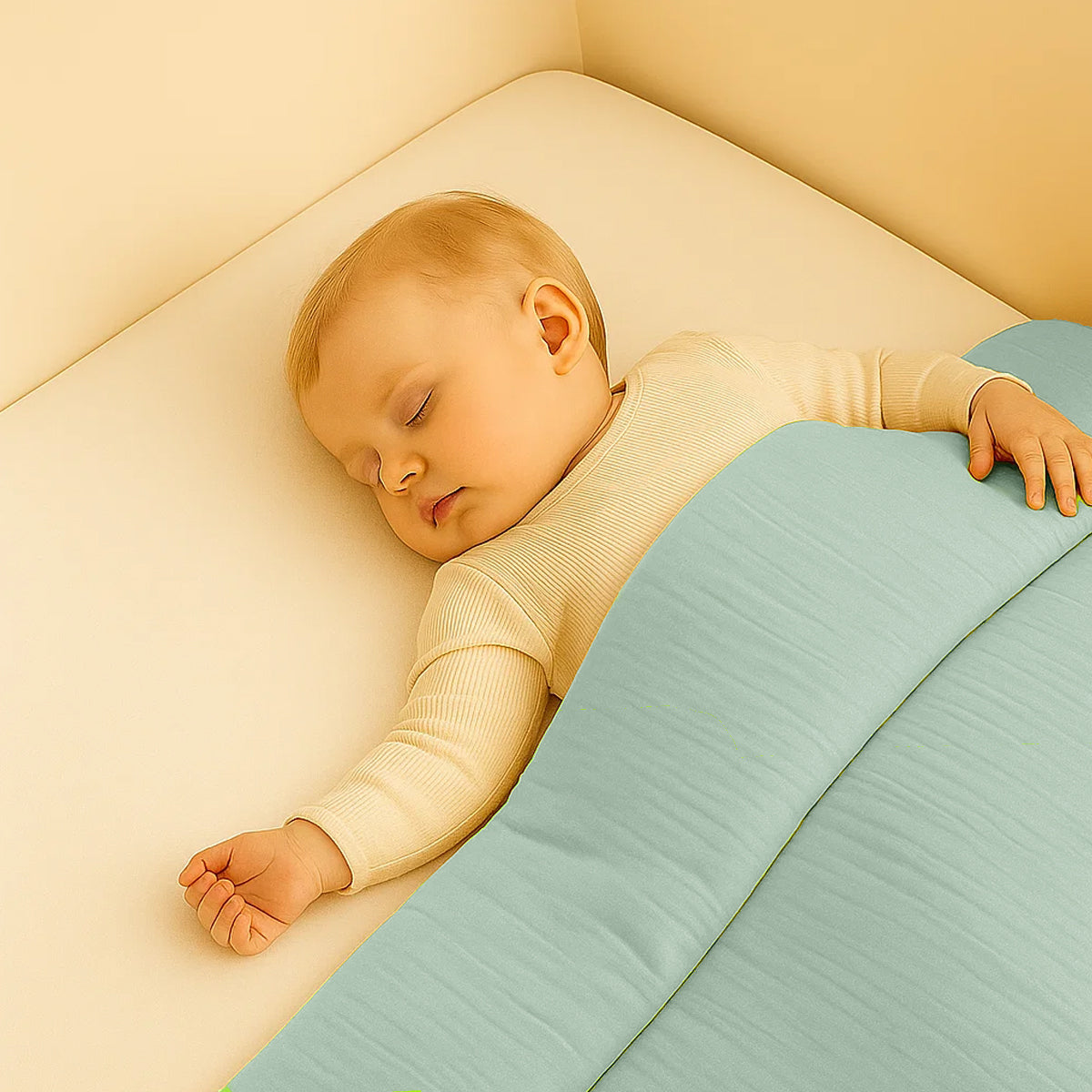 Organic Cotton Quilt - Green