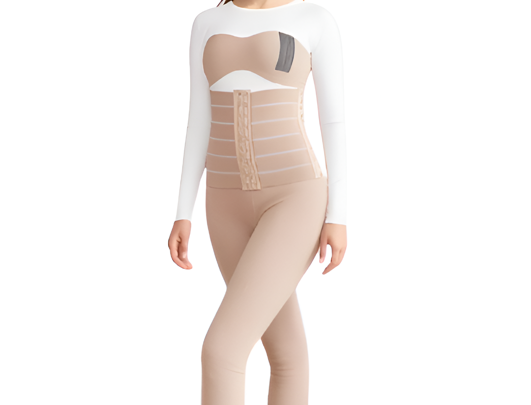 Women's Full Body Shapewear Compression Suit Post-Surgery Recovery