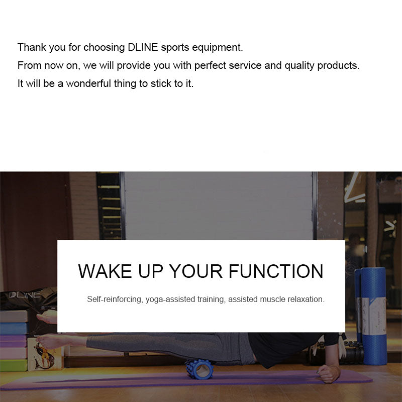 Yoga Column Fitness Pilates Yoga Foam Roller Block