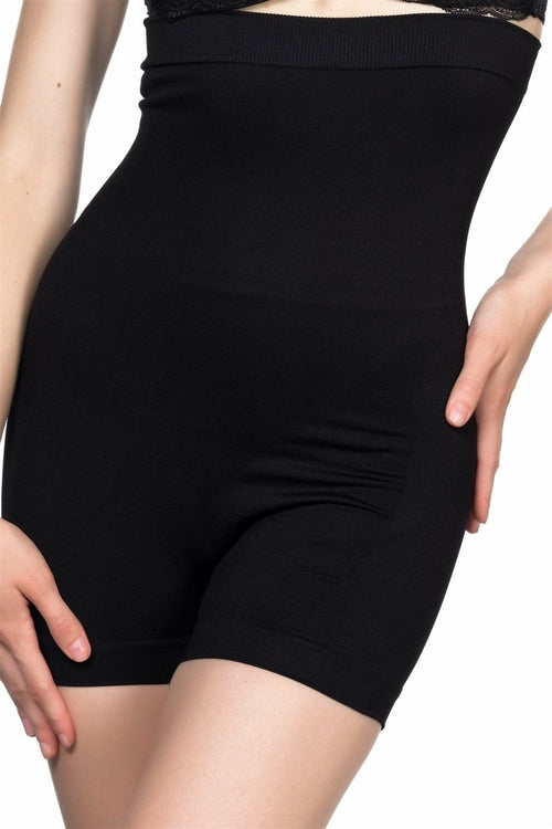 Shopymommy 2047 Seamless Long Waist Short Johns Boxer Postpartum