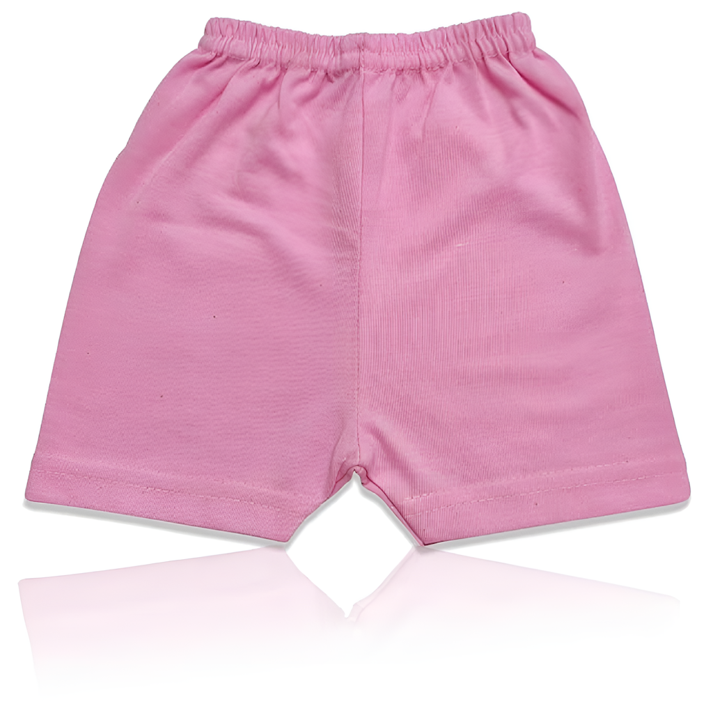 100% Soft Cotton Newborn Unisex-Baby Shorts   Size 1-2 Month Color