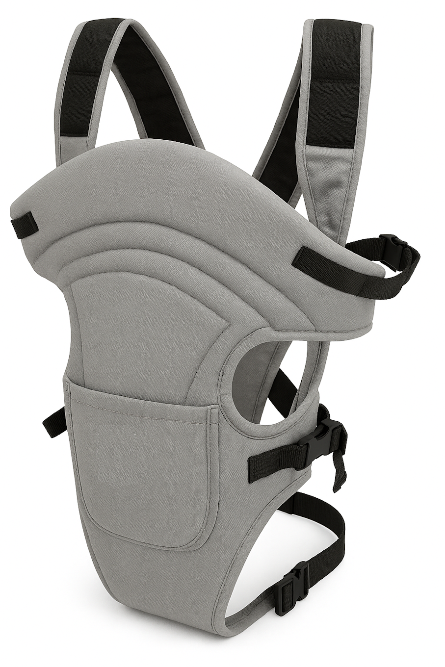 3-in-1 Ergonomic Adjustable Sling Carring Bag-Grey