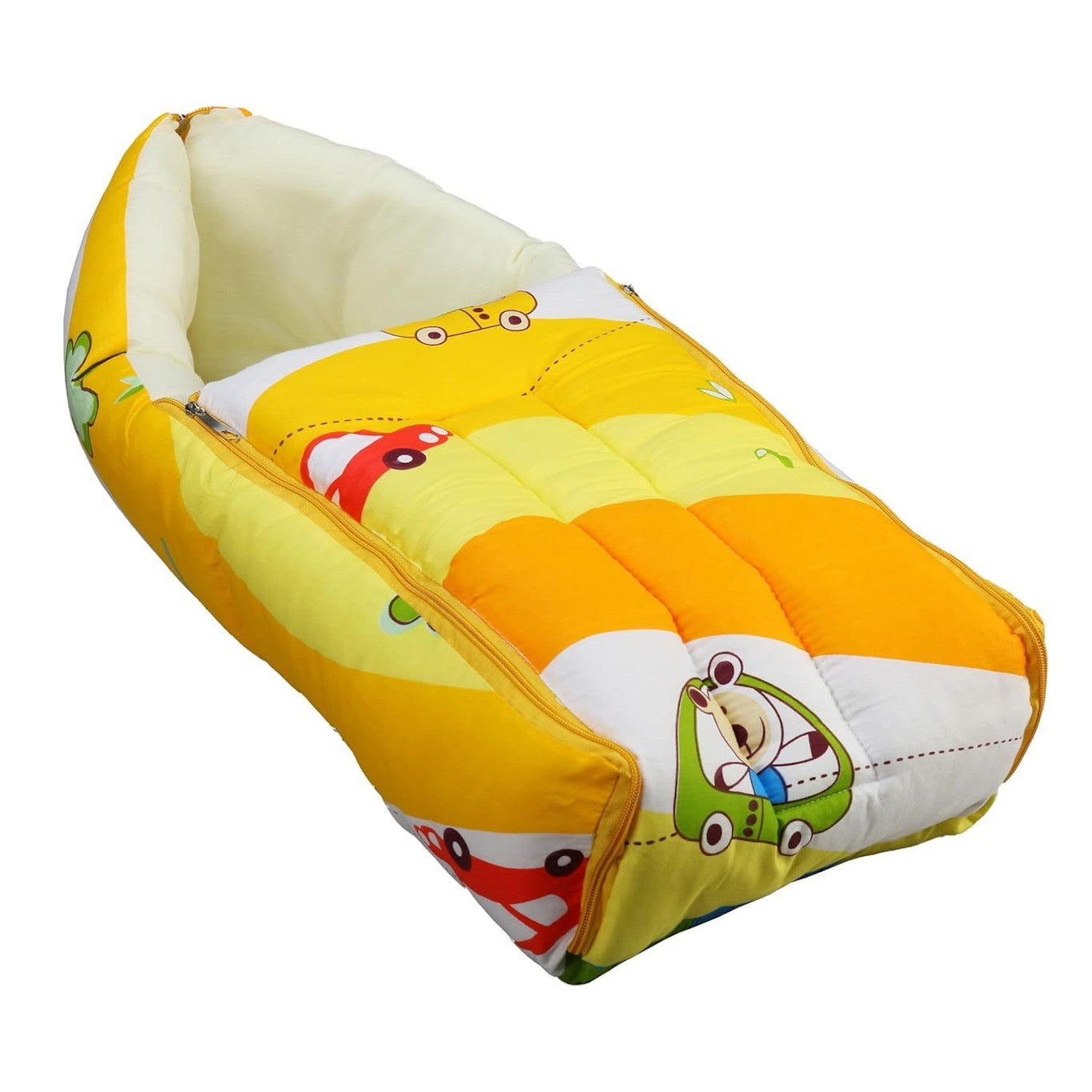3 in 1 Baby Bed,Sleeping Bag&Carry Nest,Cotton Baby Bedding for New