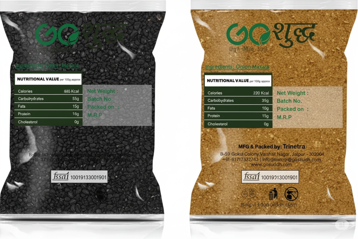Garam Masala 1Kg & Kalonji 250g Combo Pack 1250g  (1250 g)