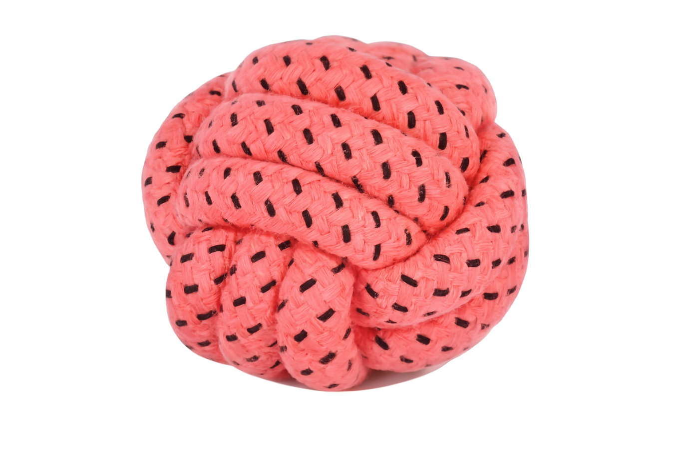 Pink Rope Knot Dog Toy