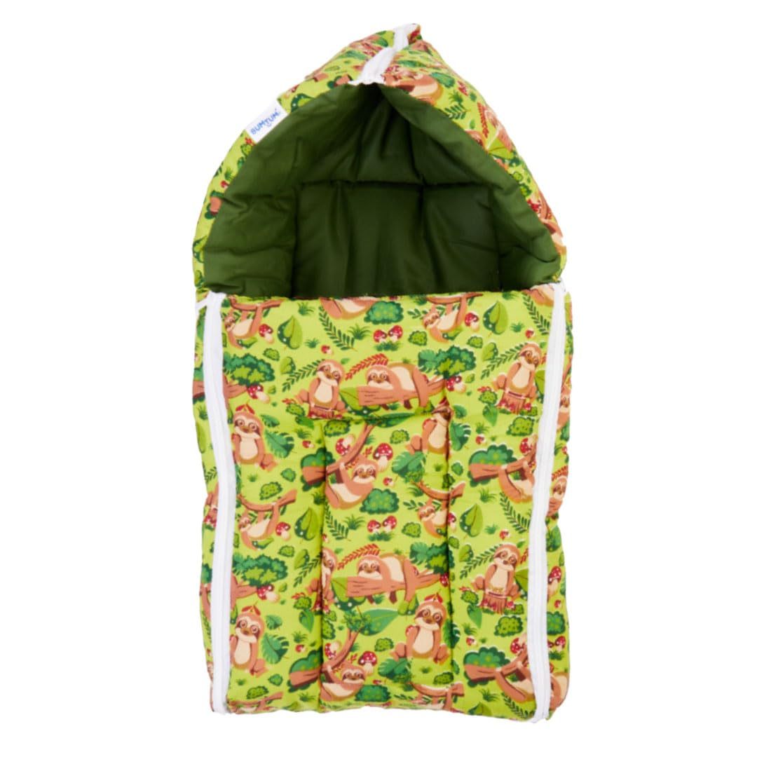 New Born Baby Unisex Cotton Carry Bag/Sleeping Bag, 3 in 1 Baby Bed,