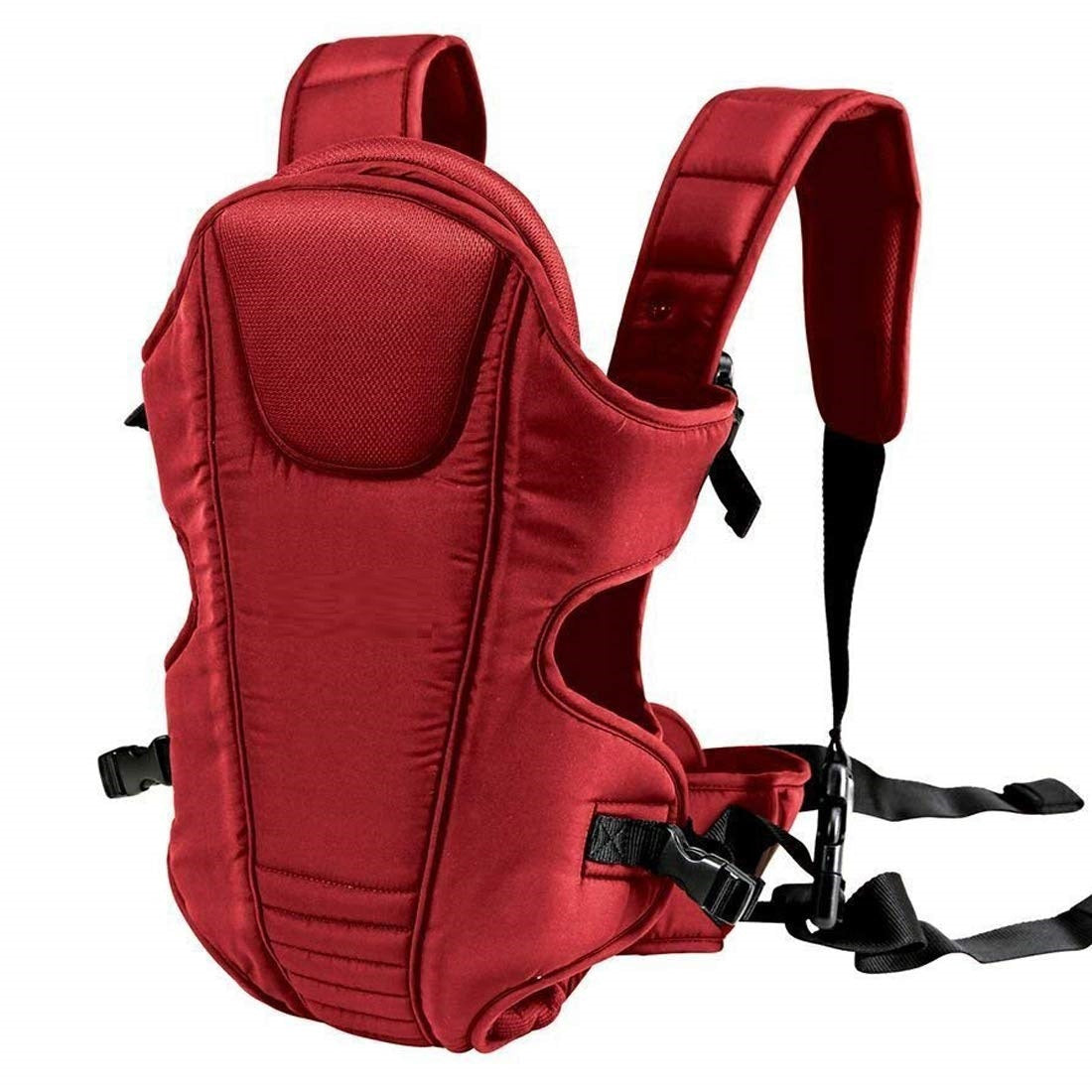 3-in-1 Ergonomic Adjustable Sling Carring Bag-Maroon