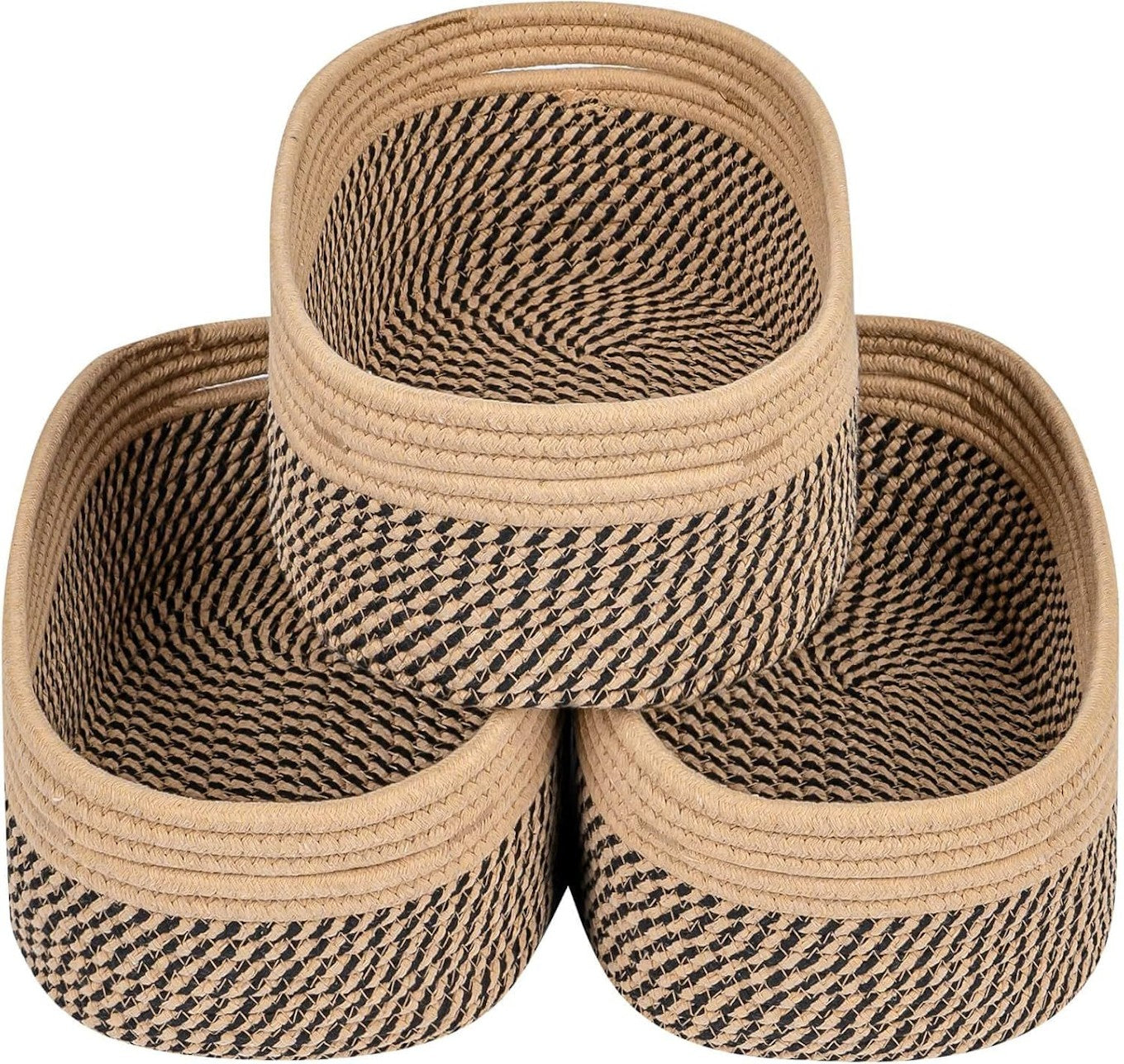 Jute Cotton Basket G-26 S/M/L
