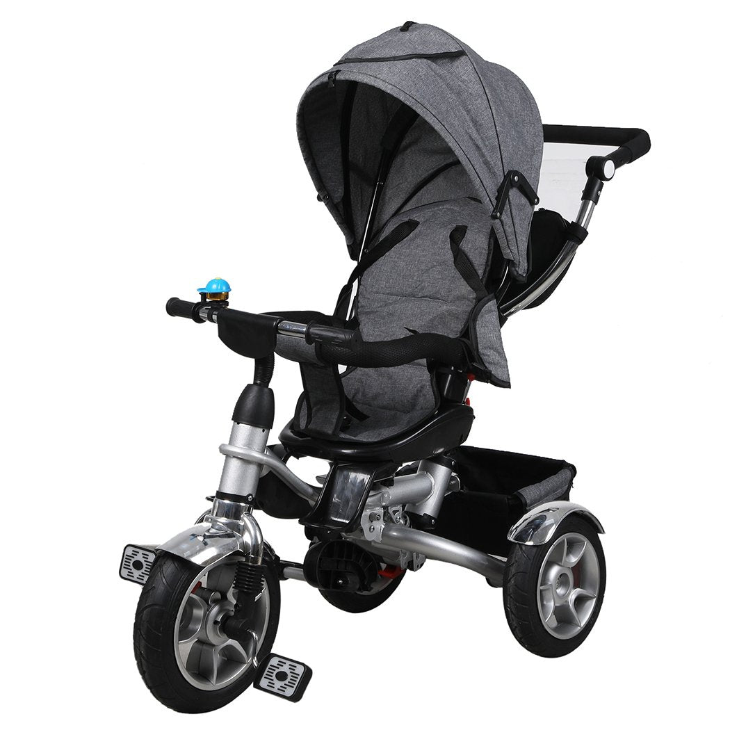 BoPeep 5in1 Kids Tricycle Walker Balance Bike Baby Prams Toddler