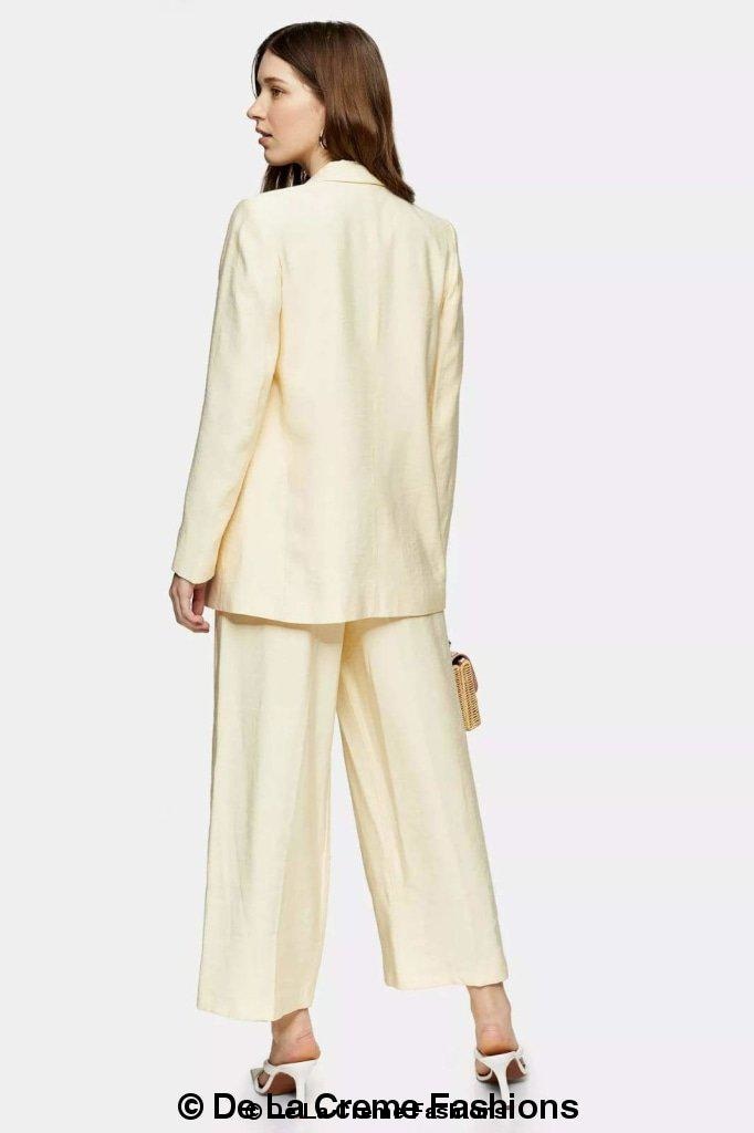 Topshop Womens Single Breasted Blazer & Trouser 2 Piece Suit