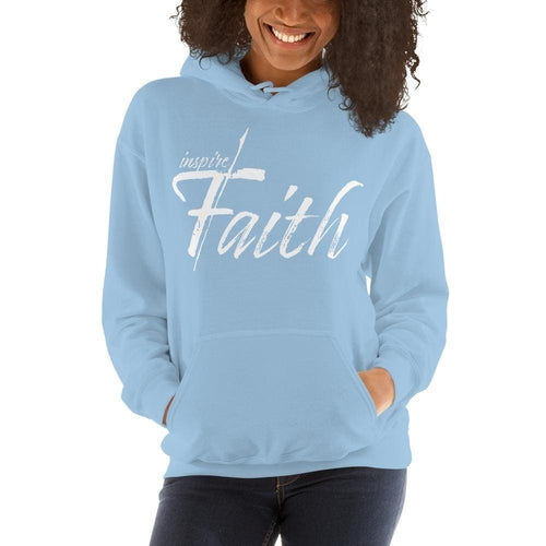 Womens Hoodie - Pullover Hooded Sweatshirt - Graphic/inspire Faith