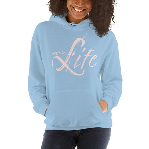 Womens Hoodie - Pullover Hooded Sweatshirt - Graphic/inspire Life